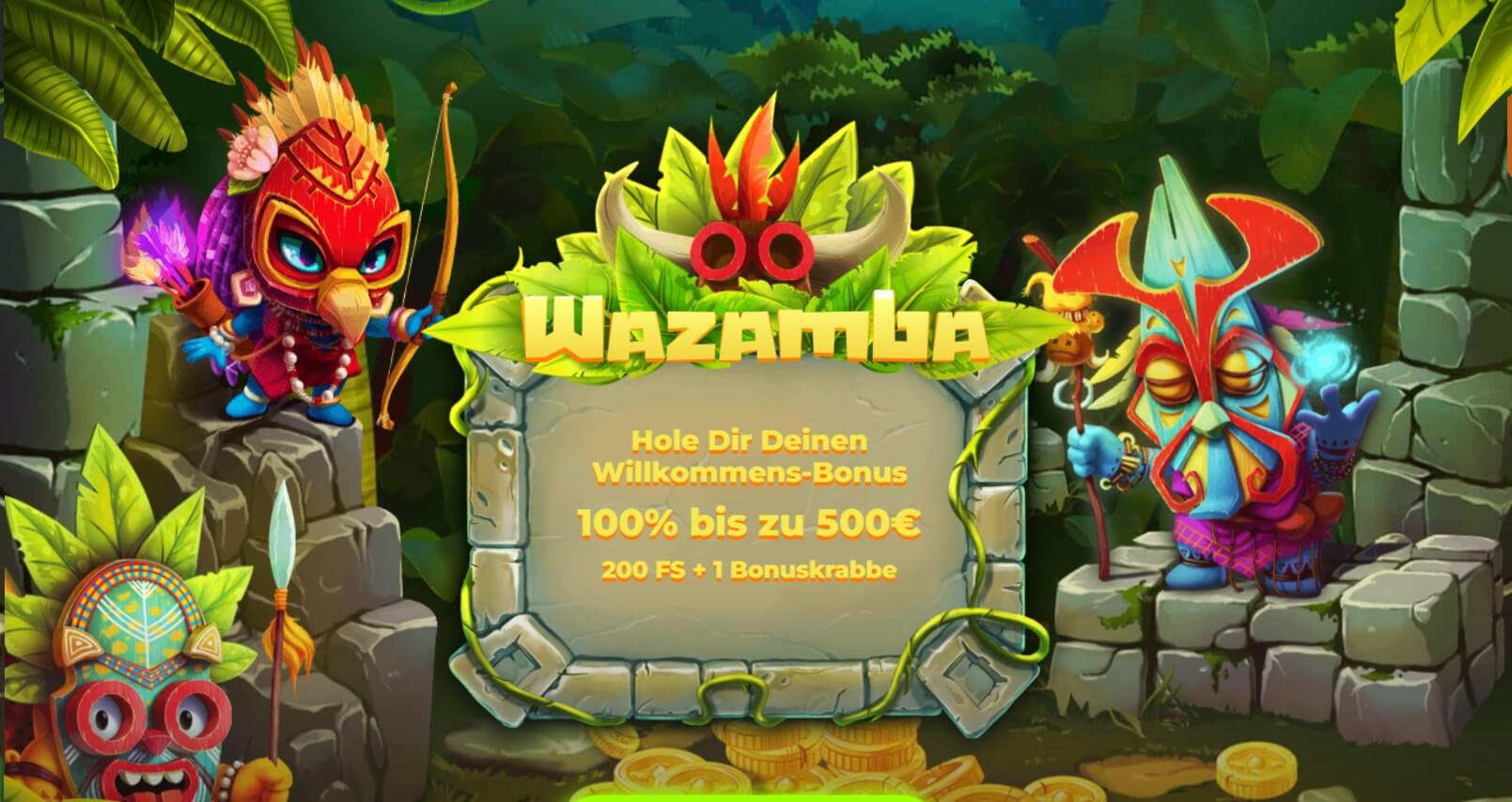 wazamba casino bonus